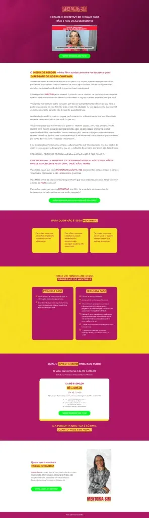 Landing Page Simone Ricarte — Mentoria SIRI — projeto Kode Studio
